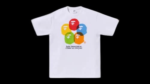 BAPE x CDG Osaka Tee (SS25) White