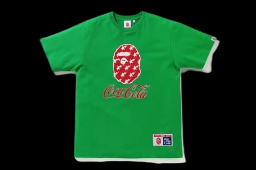 BAPE x Coca Cola Tee Green