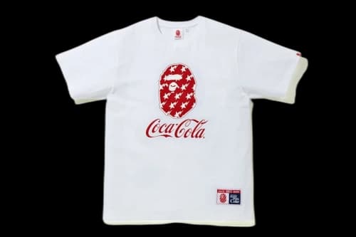 BAPE x Coca Cola Tee White