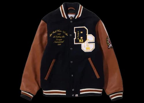 BAPE x Concepts Varsity Jacket Navy