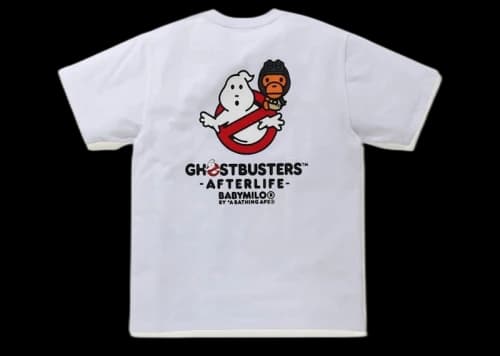 BAPE x Ghostbusters Baby Milo 1 Tee White