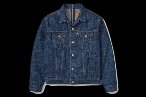 BAPE x Levi's Jean Jacket Blue