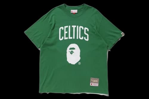 BAPE x Mitchell & Ness Celtics Tee Green