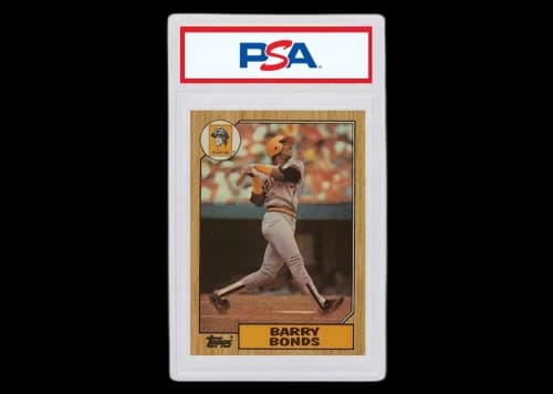 Barry Bonds 1987 Topps #320 (PSA or BGS Graded)