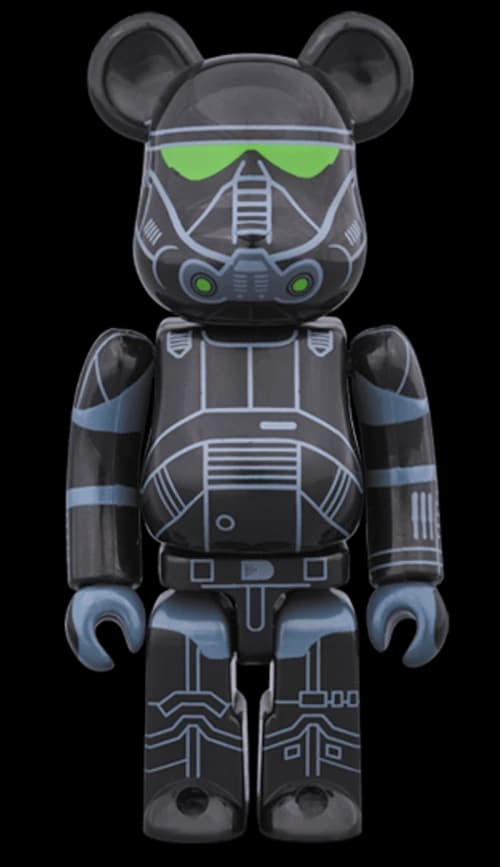 Bearbrick Death Trooper 100% Black