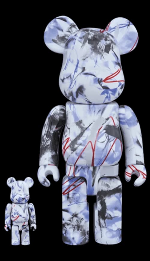Bearbrick Futura 100% & 400% Set White