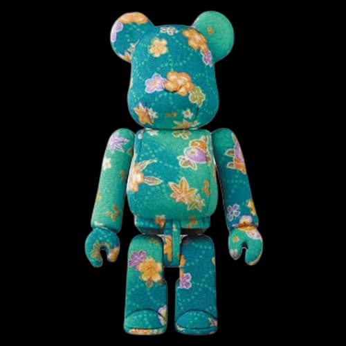 Bearbrick Kakinuma Doll Figure Blue