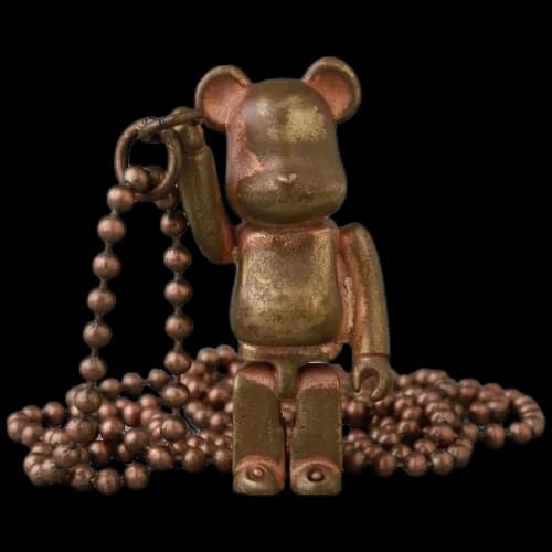 Bearbrick Masu Necklace 50% Bronze