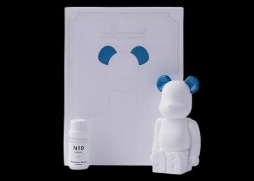 Bearbrick No.9 Galaxy Aroma Ornament Aqua Nebula