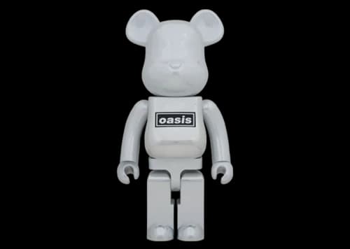 Bearbrick Oasis 1000% White Crome