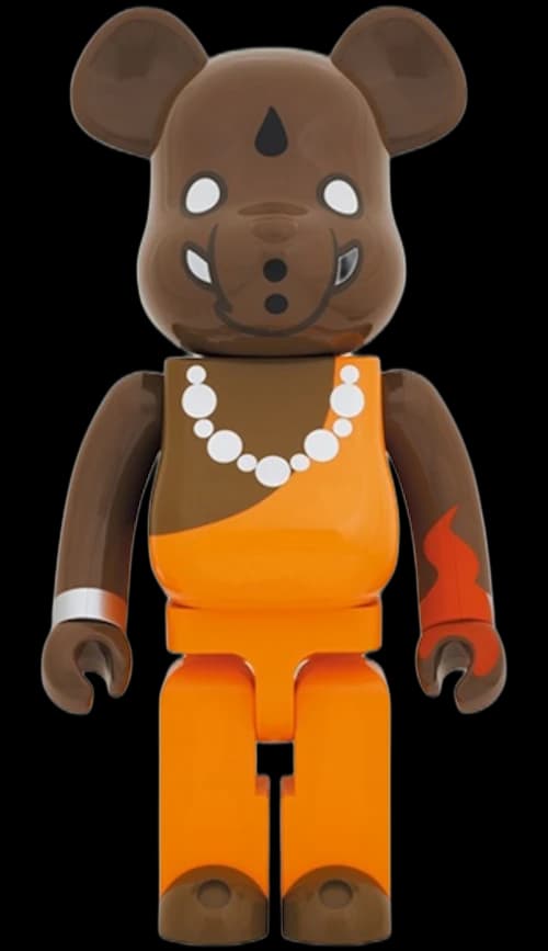Bearbrick x Brahman Elephant 1000% Yellow