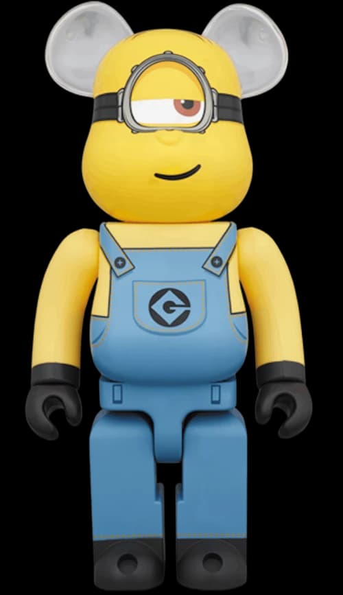 Bearbrick x Descipable Me Stuart 1000% Yellow