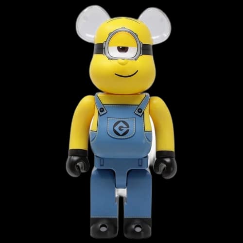 Bearbrick x Descipable Me Stuart 400% Yellow