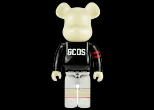 Bearbrick x GCDS 1000% Black