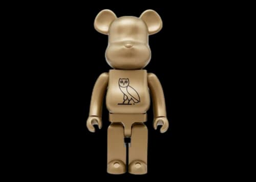 Bearbrick x OVO 1000% Gold