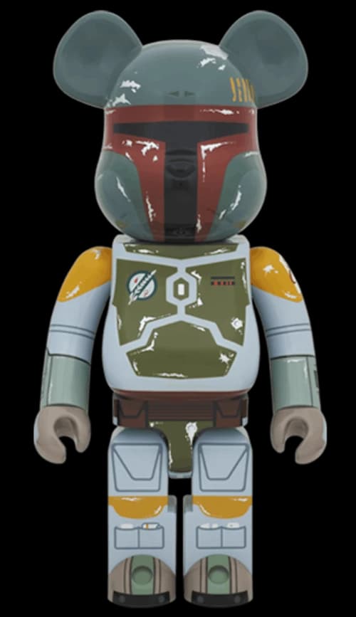 Bearbrick x Star Wars Boba Fett 1000% Multi