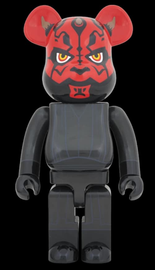 Bearbrick x Star Wars Darth Maul 1000% Black
