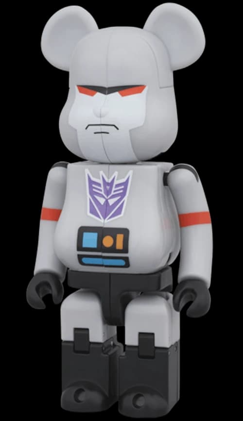 Bearbrick x Transformers Megatron 200% Grey