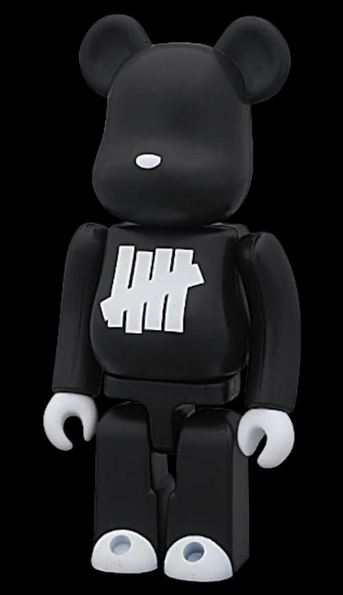 Bearbrick x Undefeated 100% Black