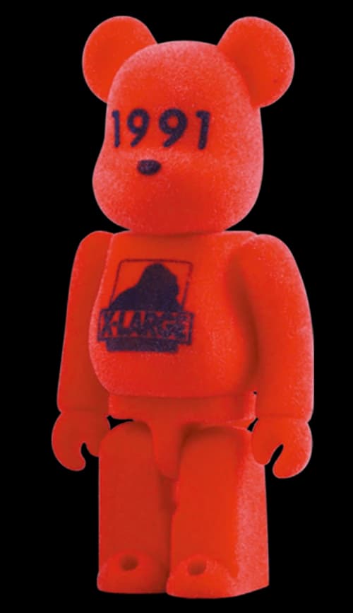 Bearbrick x XLARGE 100% Red
