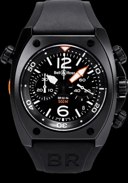 Bell and Ross Marine BR02-CHR-BL-CA