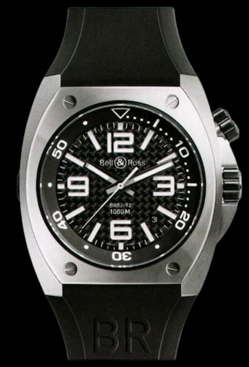 Bell and Ross Marine BR02-ST-FIB