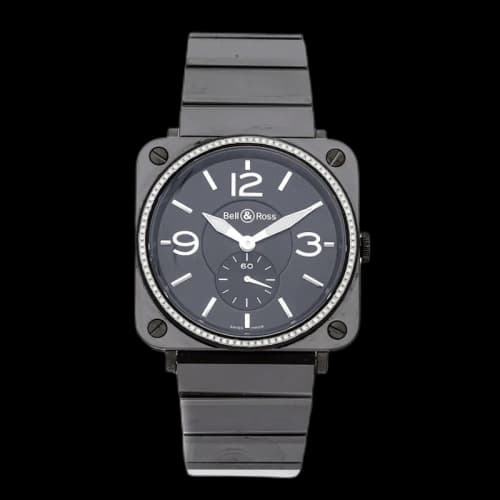 Bell and Ross BRS BRS-BLK-CER-DIA