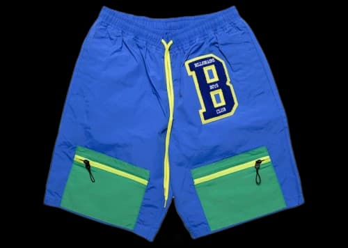Billionaire Boys Club BB Hike Shorts Blue/Green