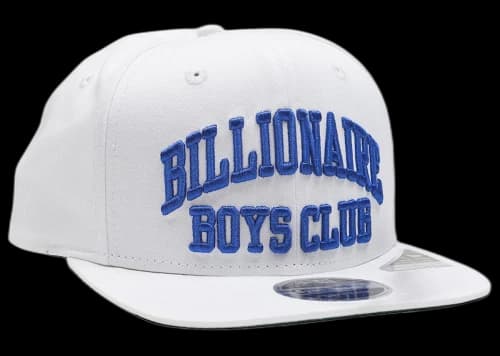 Billionaire Boys Club Bent Snapback Cap White