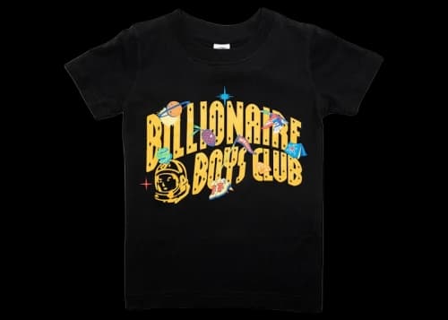 Billionaire Boys Club Little Kids Hiking Tee Black