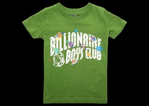 Billionaire Boys Club Little Kids Hiking Tee Green