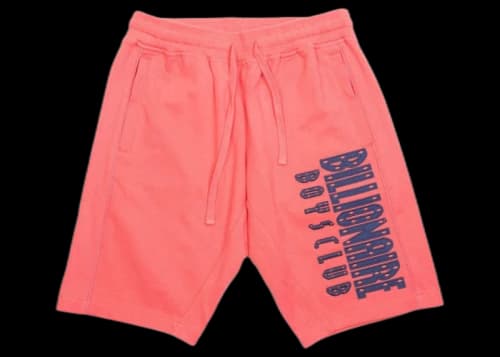 Billionaire Boys Club Straight Font Shorts Pink