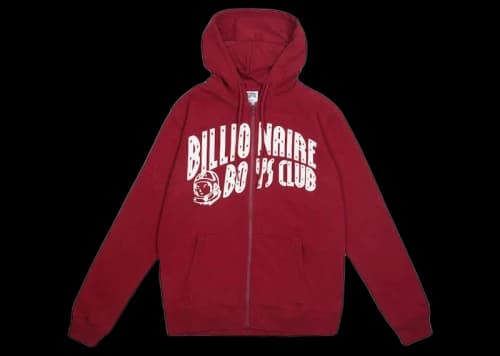 Billionaire Boys Club Warmth Zip Hoodie Red