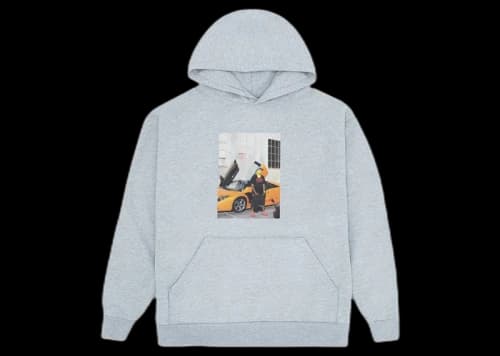 Billionaire Boys Club x Hidden PPF Photo Hoodie Grey