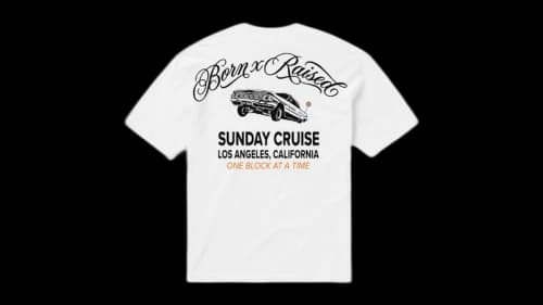 Born X Raised x 76 Sunday Cruise Tee White