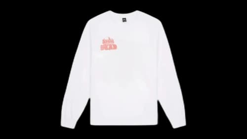 Brain Dead Judgement L/S T-shirt White