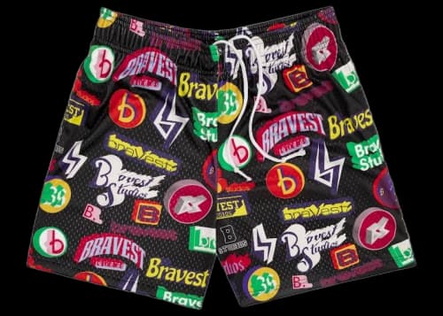 Bravest Studios Hysteric Shorts Black