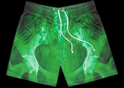 Bravest Studios X-Ray Shorts Green