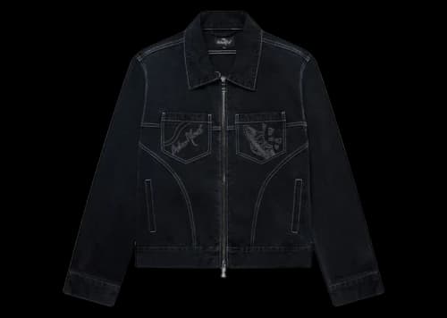 Broken Planet Denim Jacket Washed Black