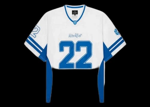 Broken Planet Football Jersey (FW24) White/Blue