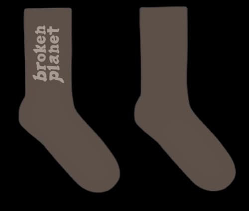 Broken Planet Socks Granite