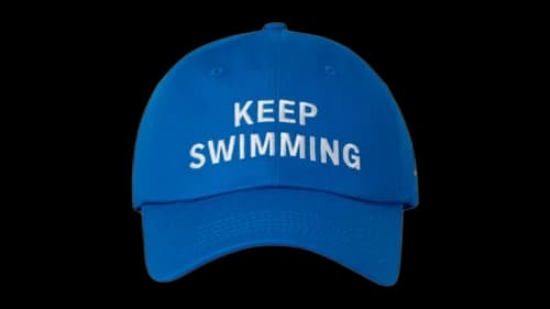 BTS SWIM Ball Cap Blue