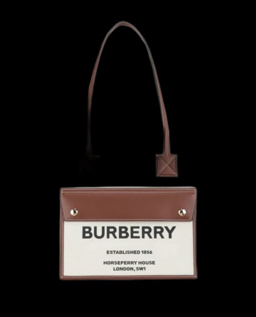 Burberry Large Freya Tote Tan