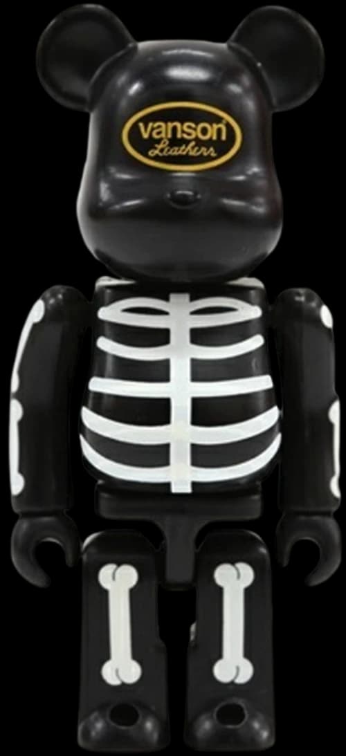 Bearbrick x VANSON 100% Black