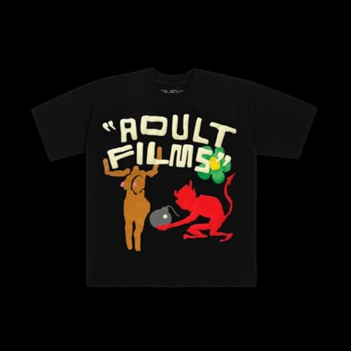 Cactus Plant Flea Market Adult Films T-Shirt Black
