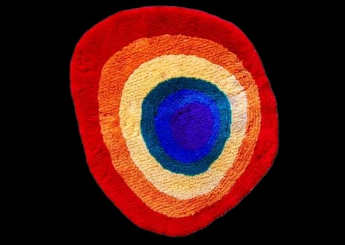 Cactus Plant Flea Market Rainbow Rug Multi