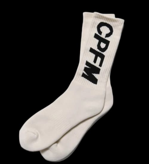 Cactus Plant Flea Market Tube Socks White