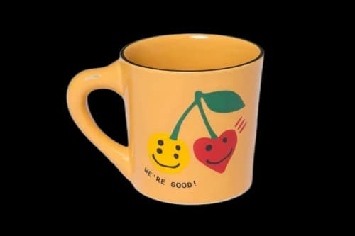 Cactus Plant Flea Market x Human Made We're Good! Mug Yellow