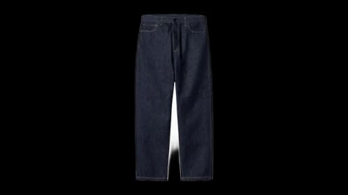 Carhartt WIP Aaron Pant Blue Rinsed
