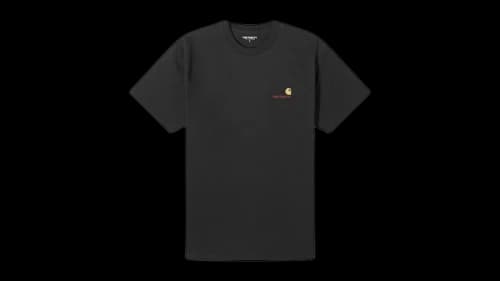 Carhartt WIP American Script T-shirt Black